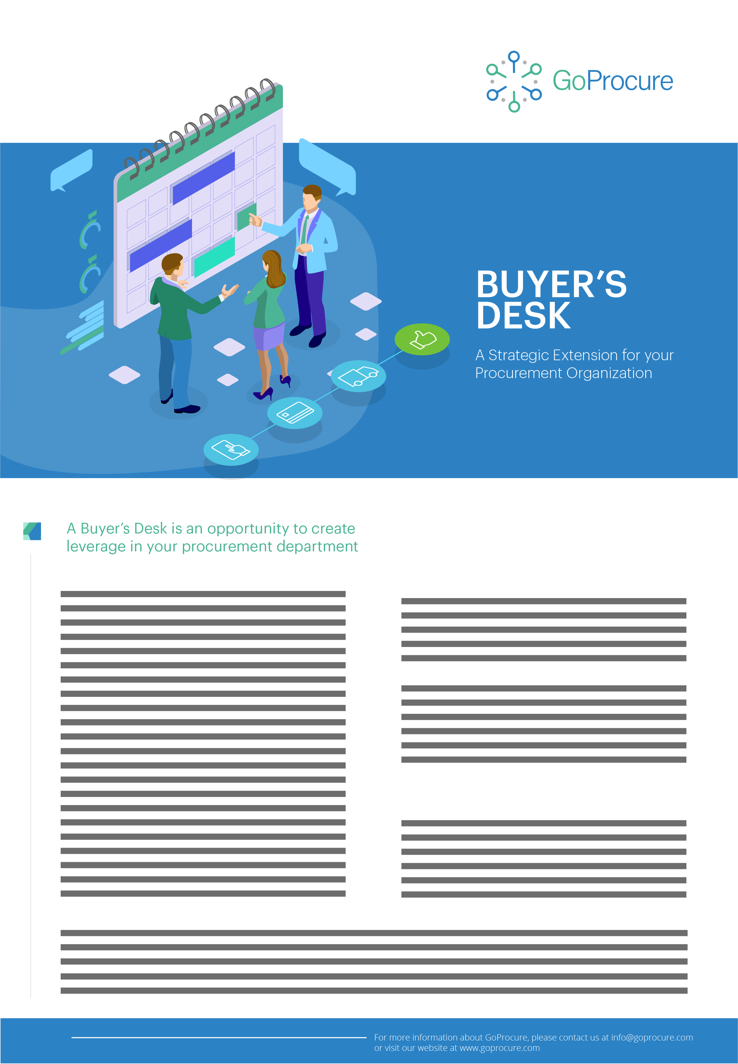 Buyer's Desk Service Sheet