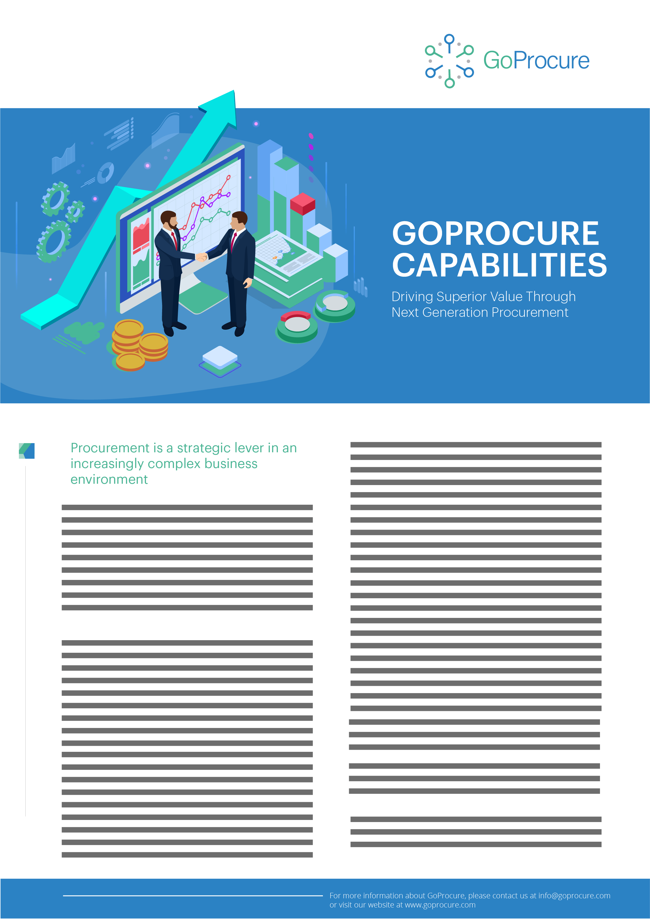 GoProcure Capabilities Service Sheet