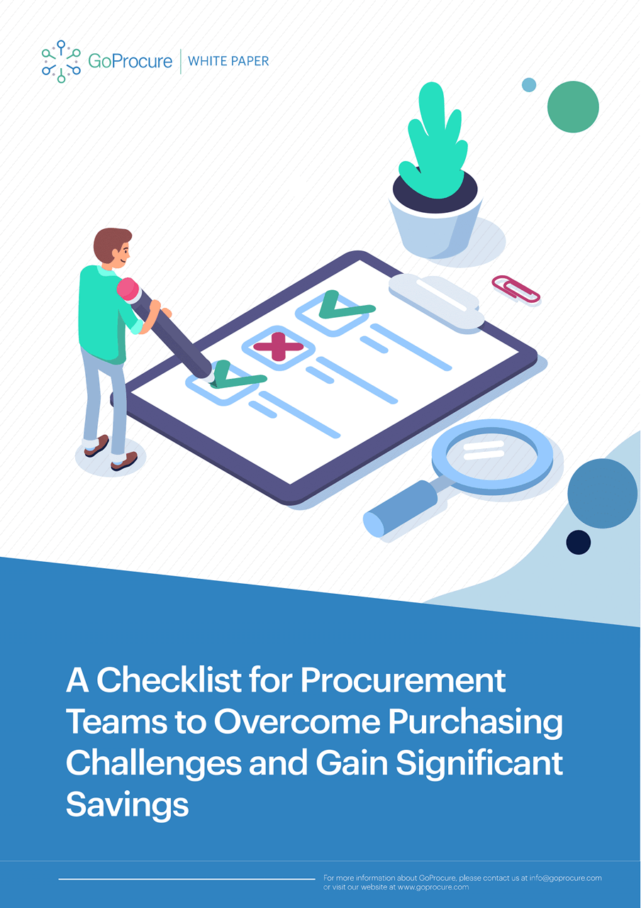 checklist for procurement teams